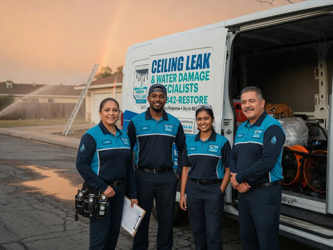 Ceiling Leak Cleanup company in Homer, OH